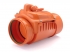 Обратный клапан ПВХ для наружной канализации(оранжевый)